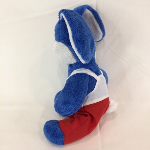 2 Ferrero Kinder Surprise Bunny Rabbit & Polar Bear Plush Animal Stuffed Toys - Picture 5 of 13